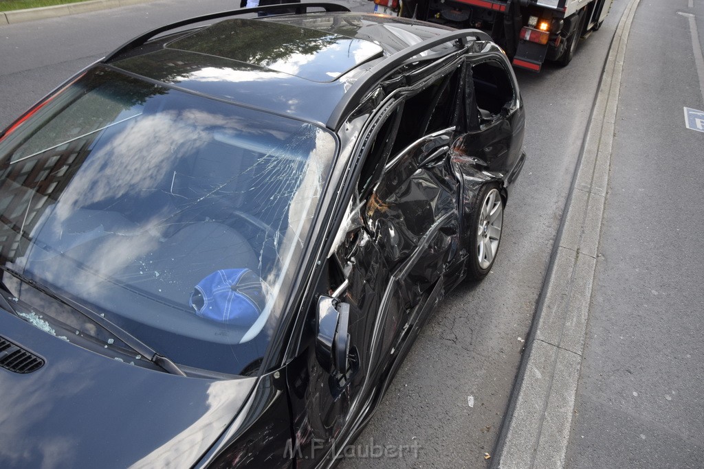 VU PKW Strab Koeln Mitte Caecilienstr Hohe Str P63.JPG - Miklos Laubert